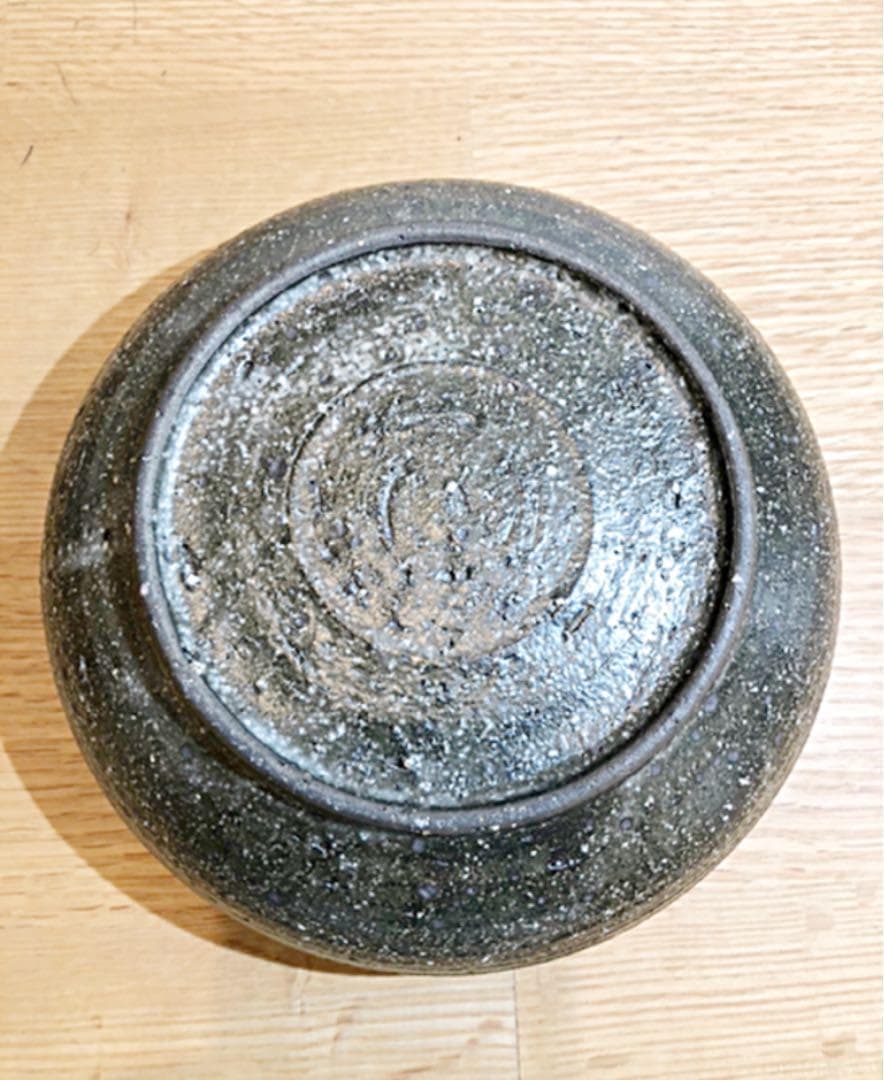 【入手困難・新品未使用】文五郎窯　奥田章　トクサ角皿　＆　ひび割れ浅どんぶり