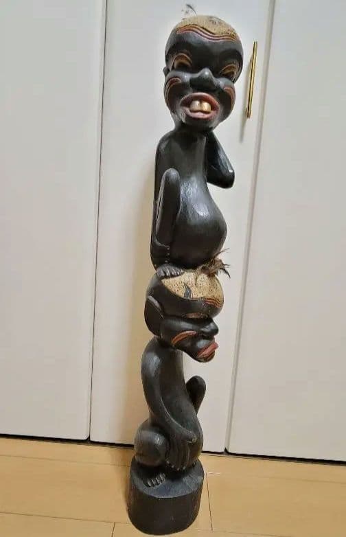 バリ島 職人手作り 直接買い付け アンティーク 木製 置物 インドネシア 家具