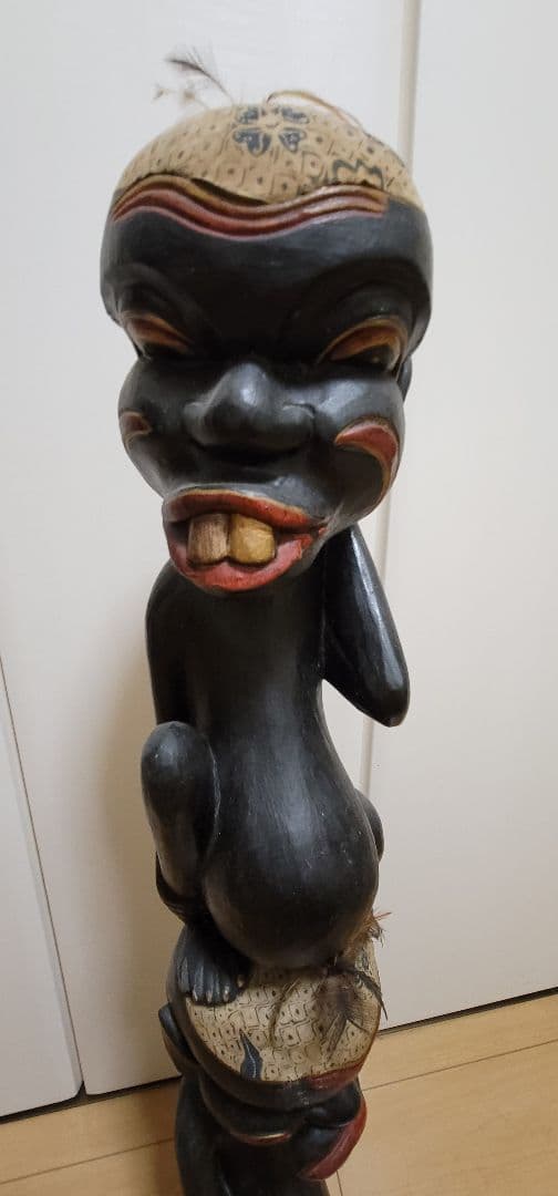 バリ島 職人手作り 直接買い付け アンティーク 木製 置物 インドネシア 家具