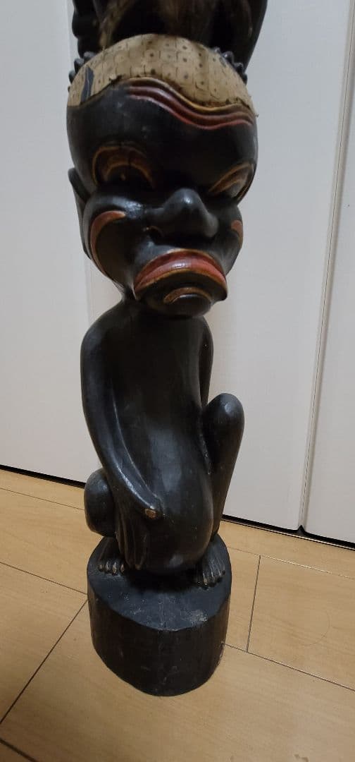 バリ島 職人手作り 直接買い付け アンティーク 木製 置物 インドネシア 家具