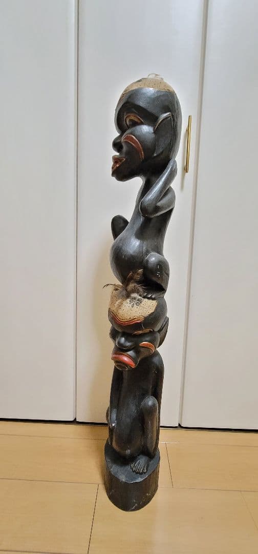 バリ島 職人手作り 直接買い付け アンティーク 木製 置物 インドネシア 家具