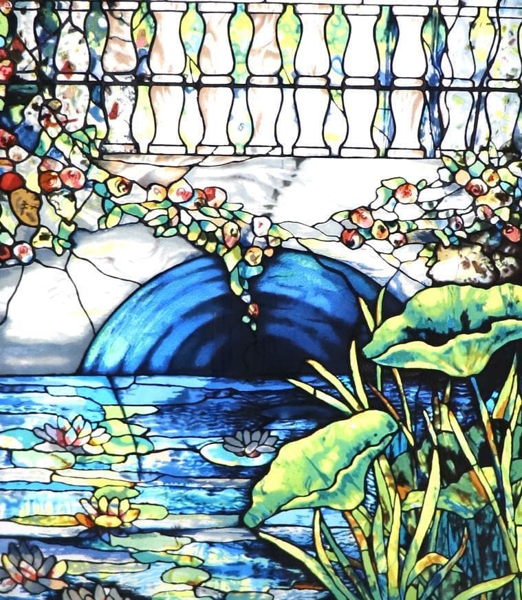 ルイス・C・ティファニー ヴィンテージ ステンドグラス リチャード・メロン邸