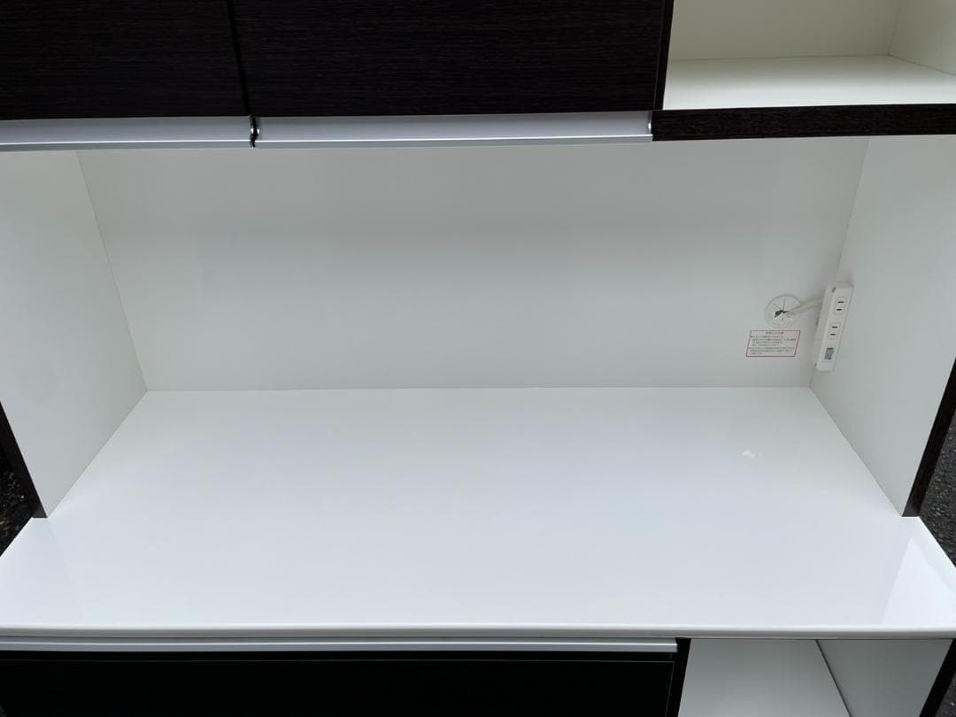 大阪京都限定 美品 ニトリ キッチンボード 食器棚 レジューム120