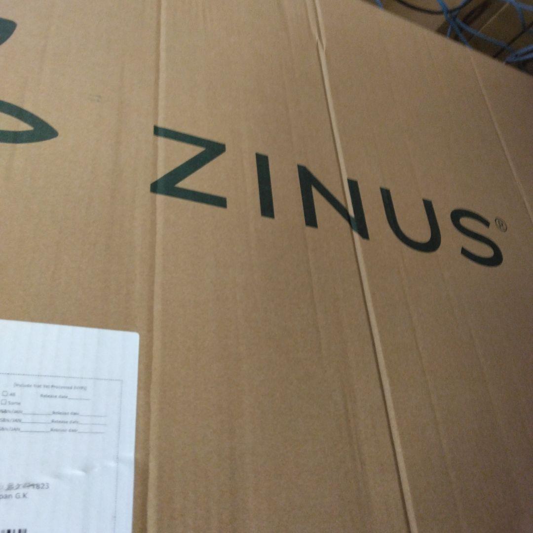 ZINUS メタル ウッド ベッドフレーム シングル Santiago ブラック