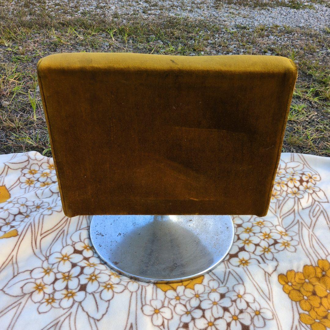 昭和レトロ モケット 1人掛け チェア③+④ソファベルベット ポップ カリモク