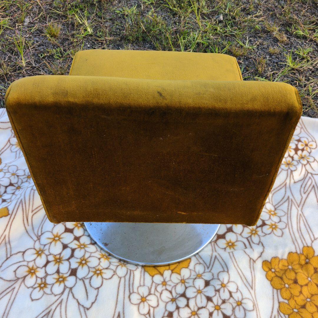 昭和レトロ モケット 1人掛け チェア③+④ソファベルベット ポップ カリモク