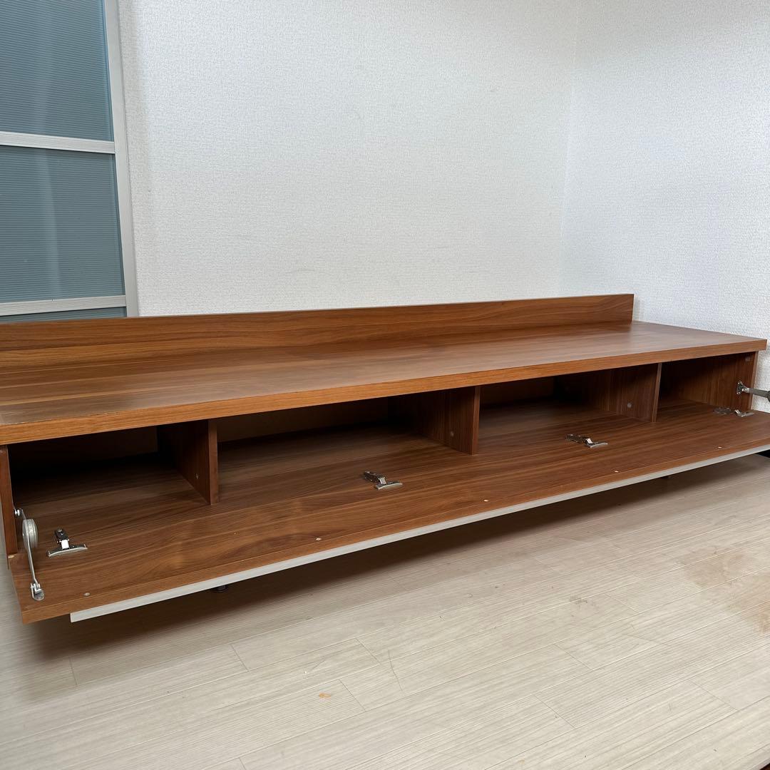 ヒュルスタ NOW! テレビボード ウォールナットW210 is2※