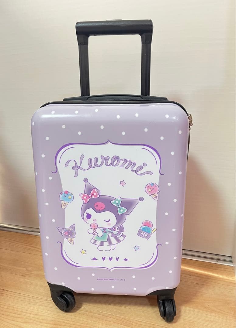 中古】サンリオ1番くじ クロミ キャリーケース スーツケース - メルカリ