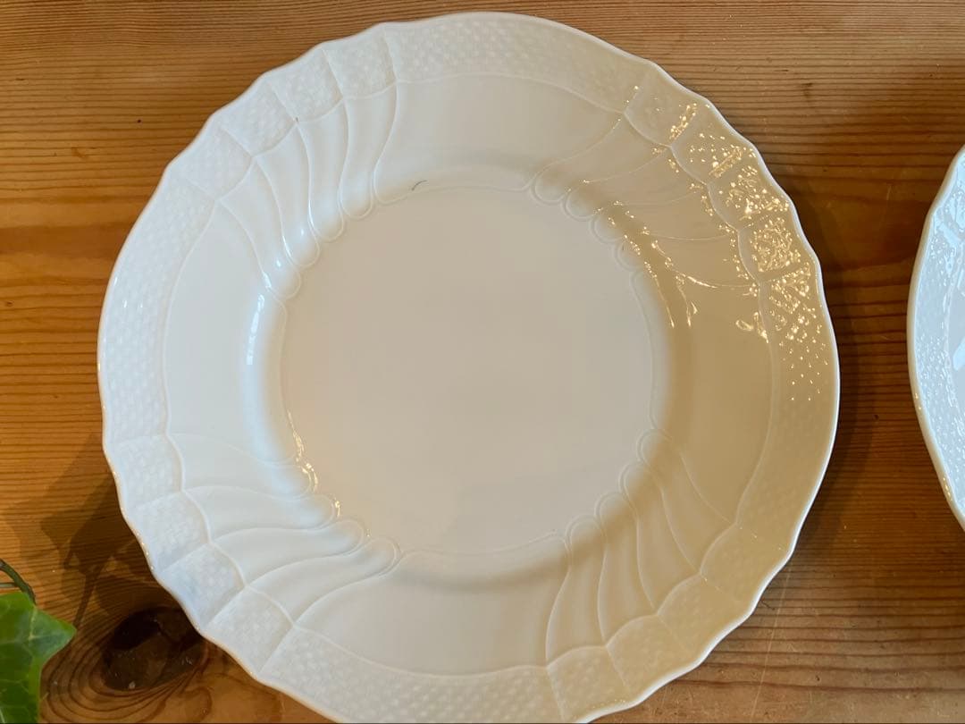 ジノリベッキオホワイト　20デザートプレート×6