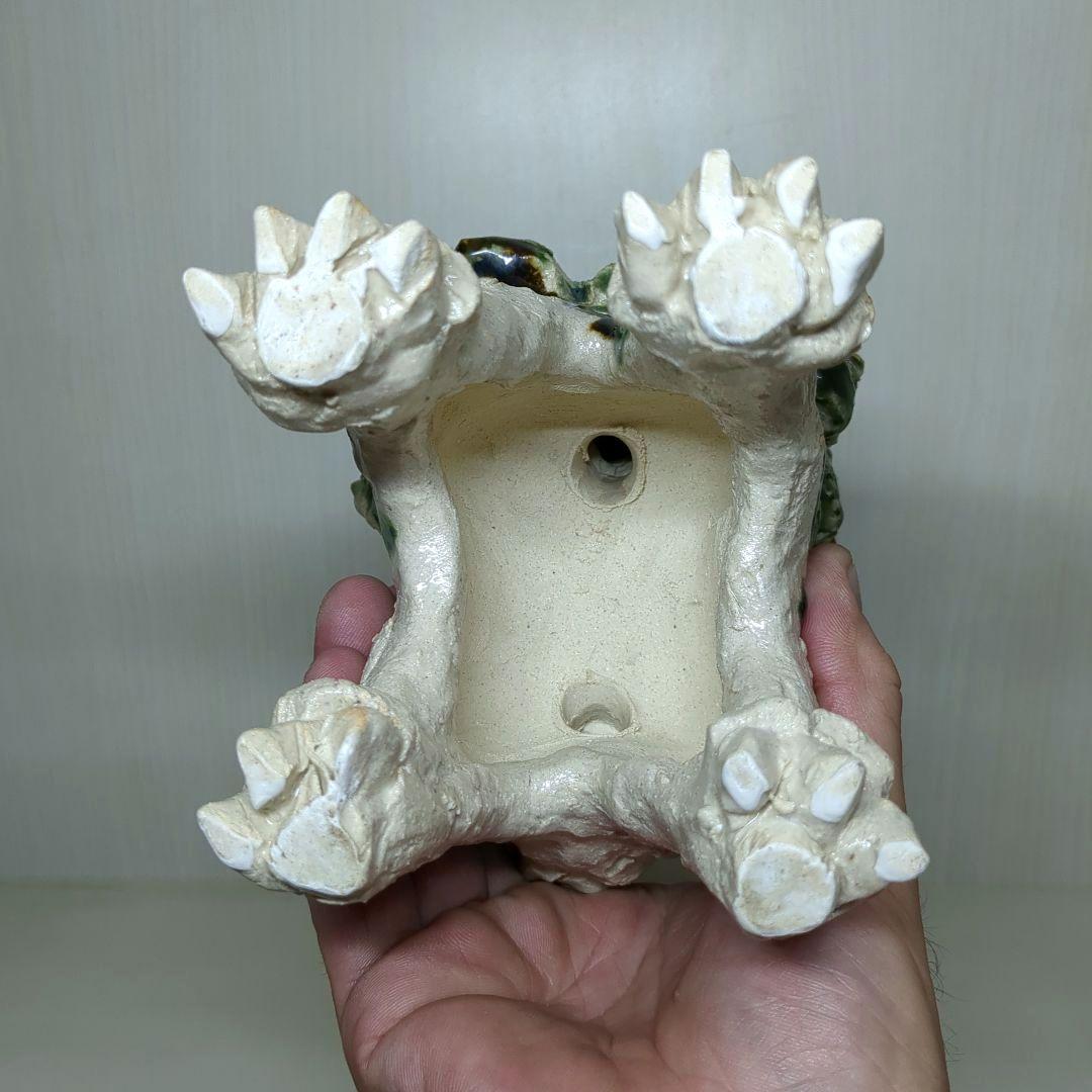 やちむん　手造り　ペア　シーサー　獅子　魔除け　縁起物