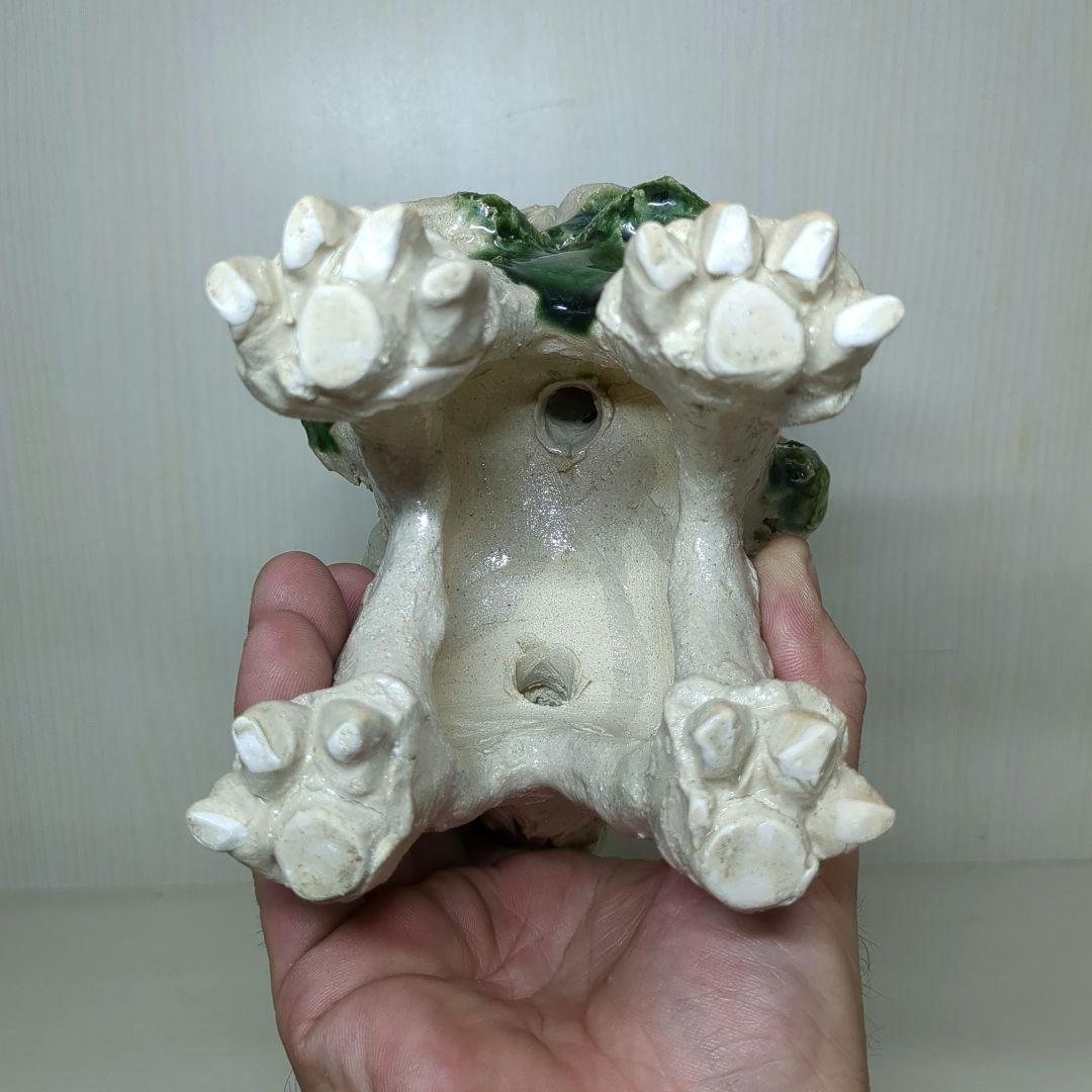 やちむん　手造り　ペア　シーサー　獅子　魔除け　縁起物