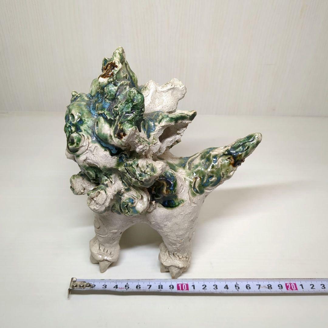 やちむん　手造り　ペア　シーサー　獅子　魔除け　縁起物