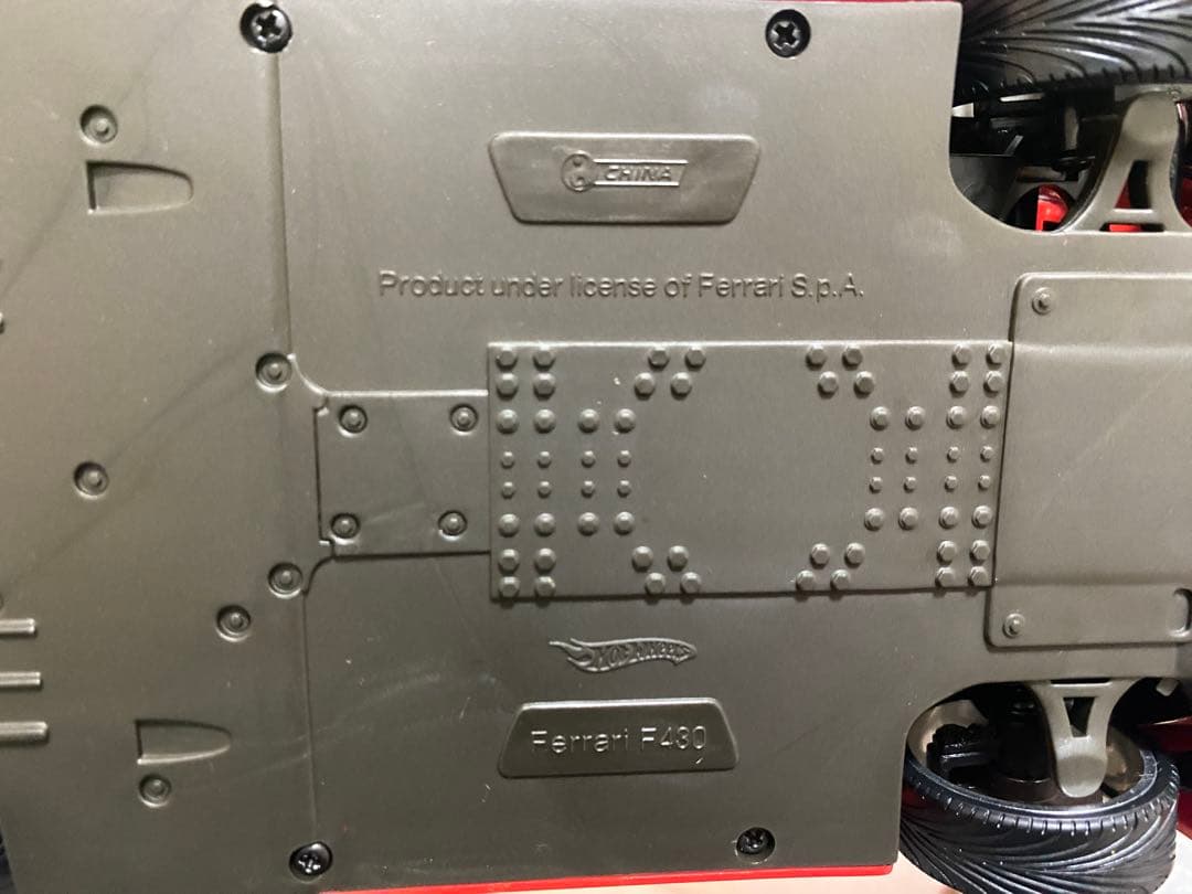 ミニカー HOTWHEELS Ferrari F430 1/18