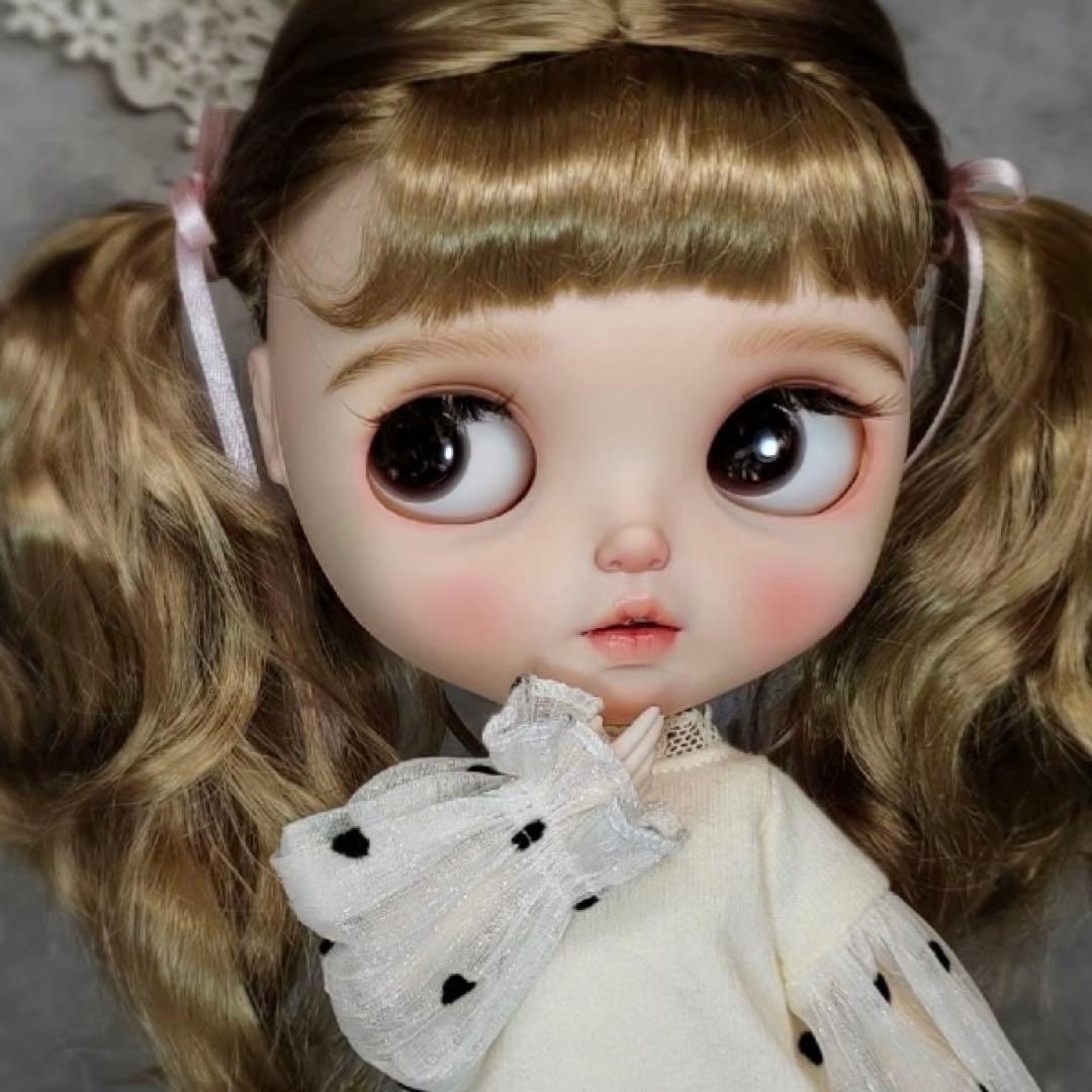 カスタムブライス 海外作家様 幼い かわいい 人形 ワッフルちゃん フルセット