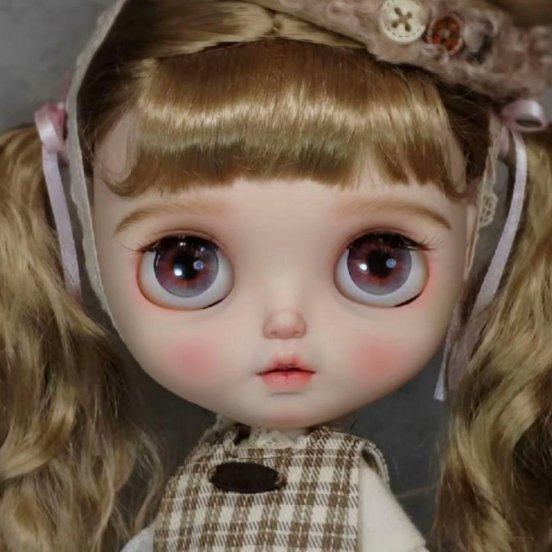 カスタムブライス 海外作家様 幼い かわいい 人形 ワッフルちゃん フルセット