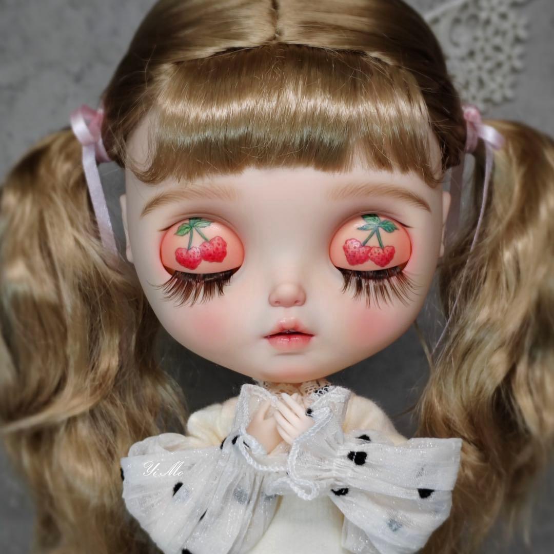 カスタムブライス 海外作家様 幼い かわいい 人形 ワッフルちゃん フルセット