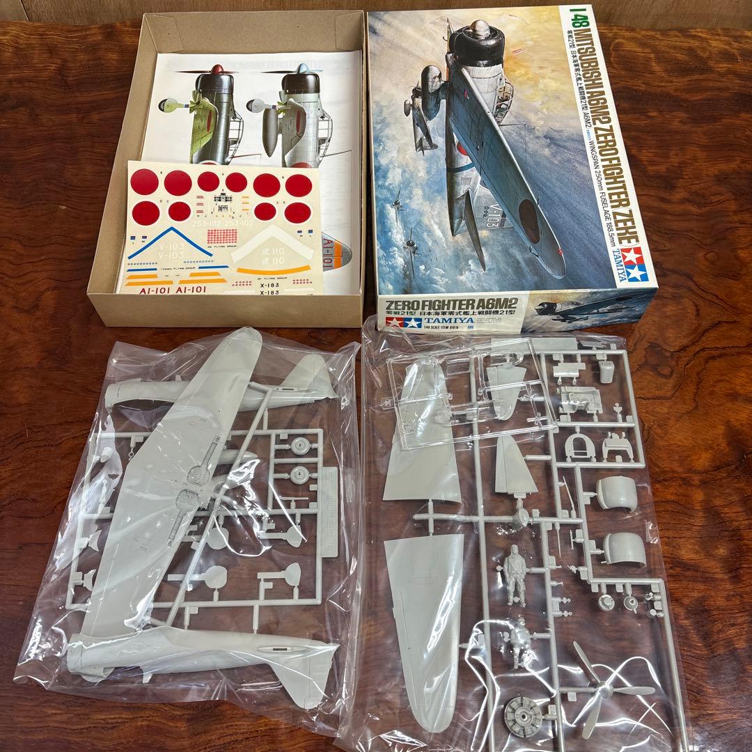 Tamiya 1/48 零戦モデルキットセット 0127o131 - メルカリ