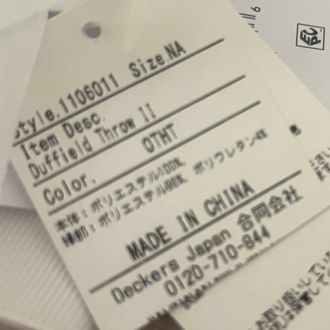 カズ様【新品】UGG DUFFIELDTHROE Ⅱ ブランケット