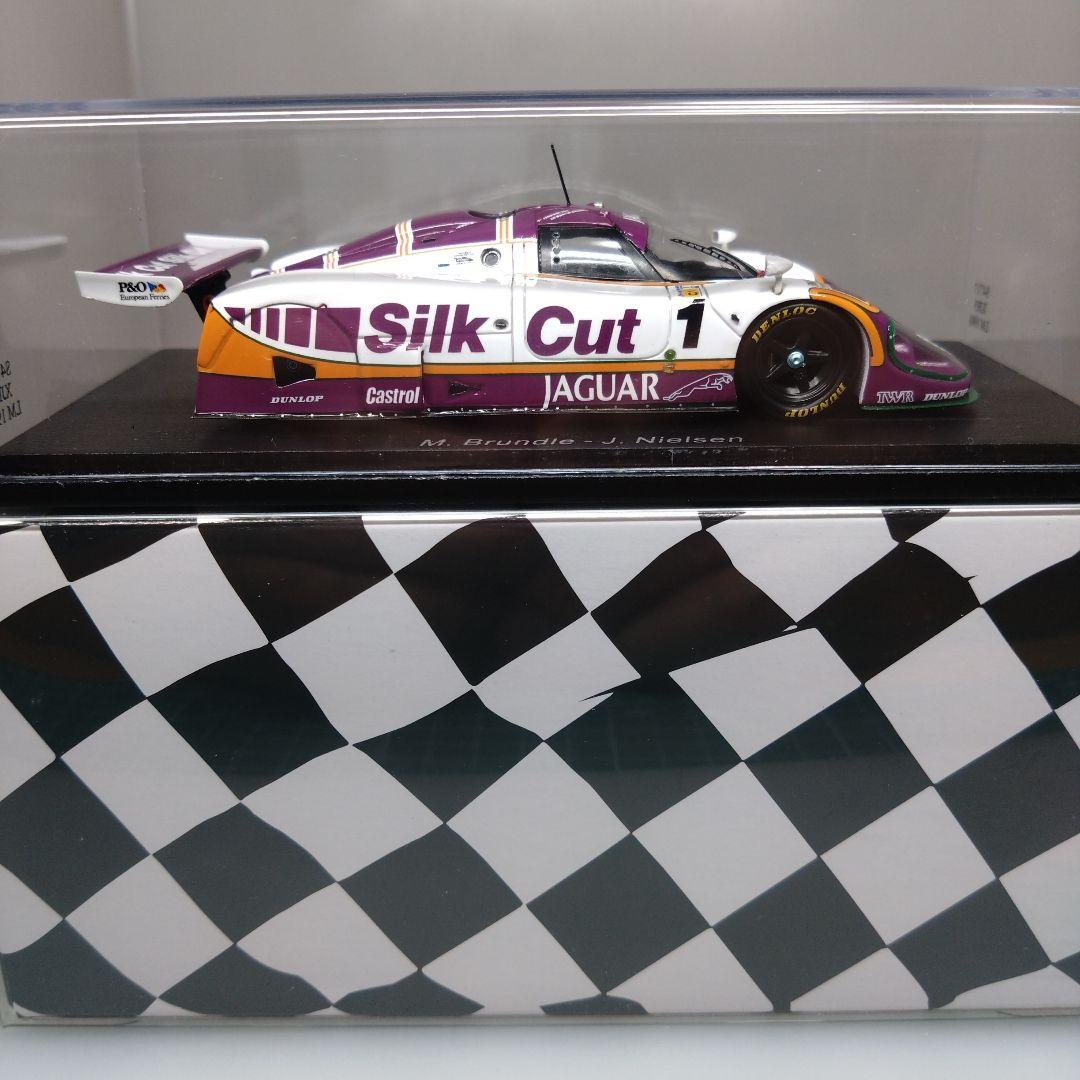【美品】1/43スパークJAGUAR XJR-9 SilkCut LM1988