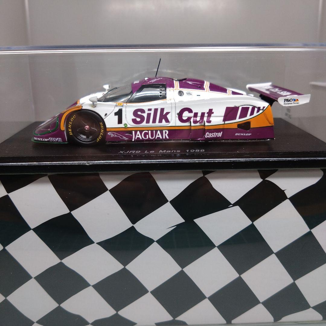 【美品】1/43スパークJAGUAR XJR-9 SilkCut LM1988