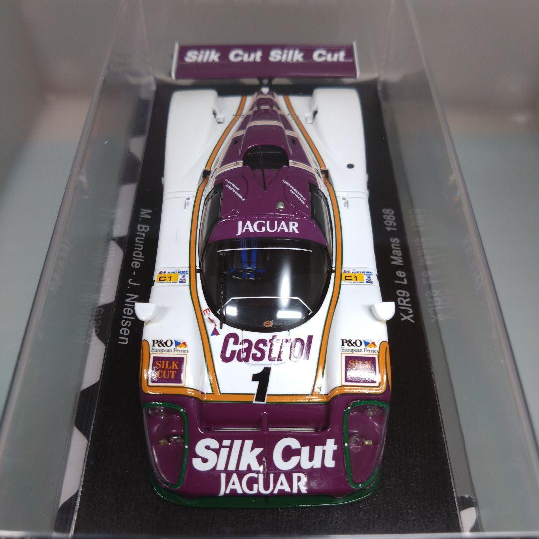 【美品】1/43スパークJAGUAR XJR-9 SilkCut LM1988