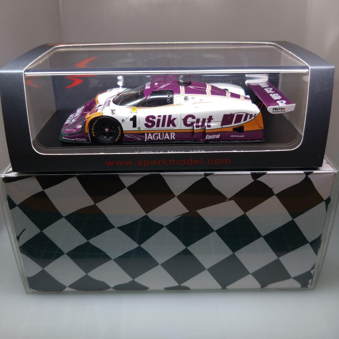 【美品】1/43スパークJAGUAR XJR-9 SilkCut LM1988