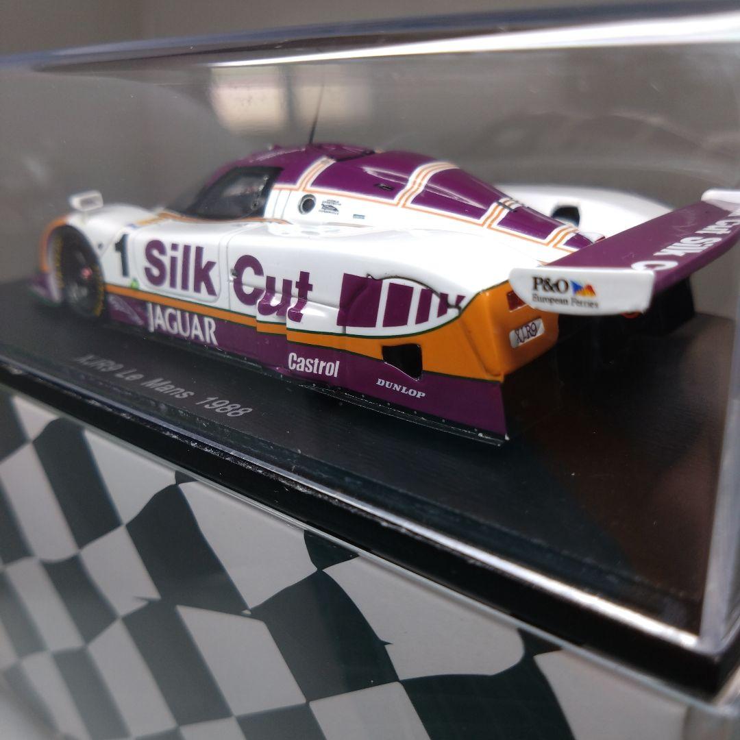 【美品】1/43スパークJAGUAR XJR-9 SilkCut LM1988
