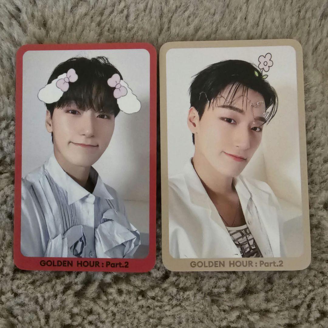 ateez ミペン トレカ 8枚 GOLDEN HOUR: Part.2 サノク
