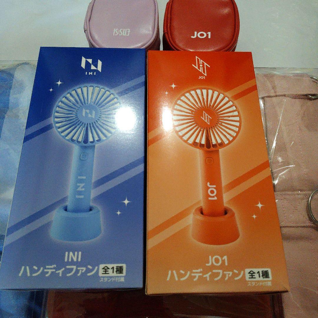 GIGO限定 INI JO1 他 ハンディファン トートバッグ ぬいぐるみポーチ