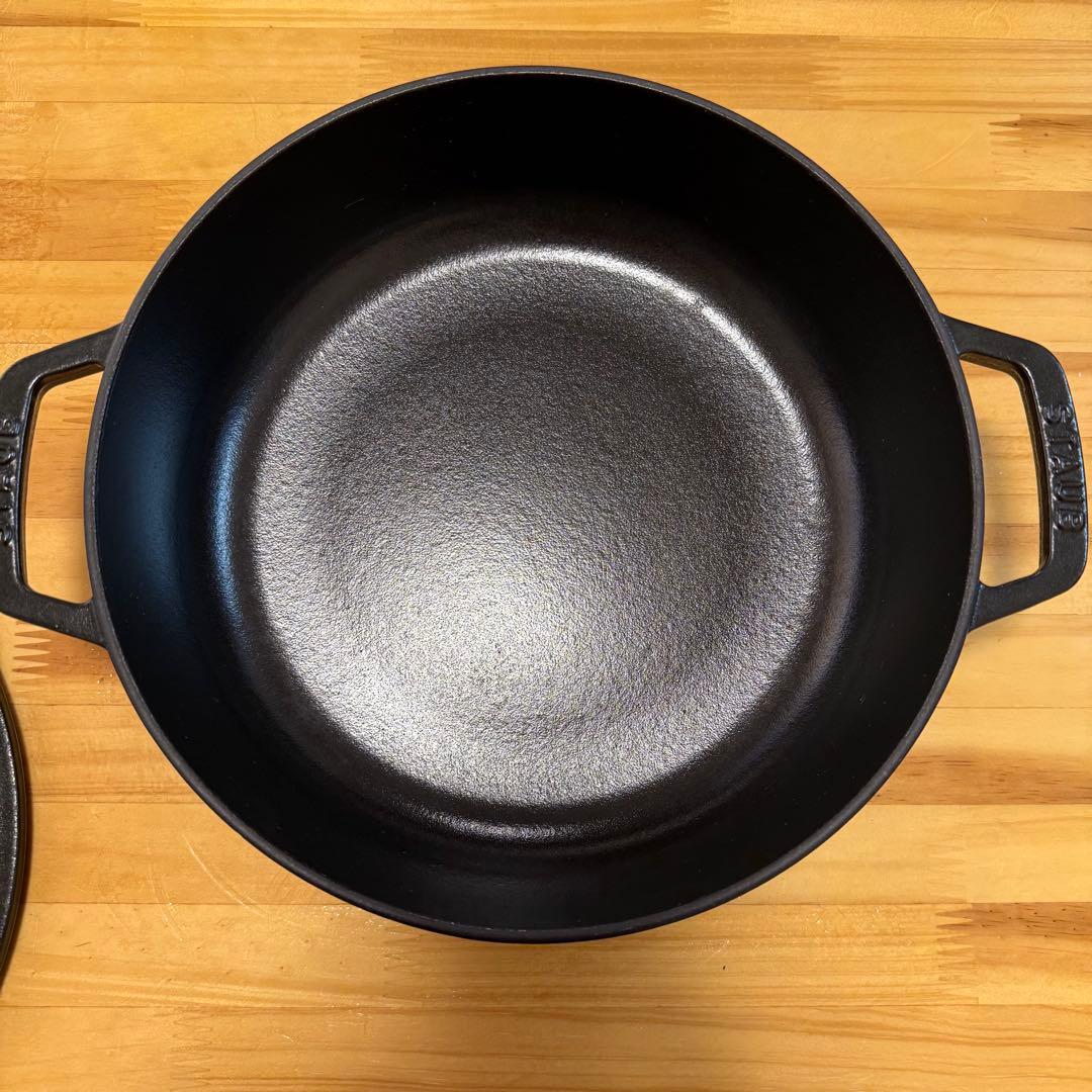 STAUB ブレイザーソテーパン24cm 黒