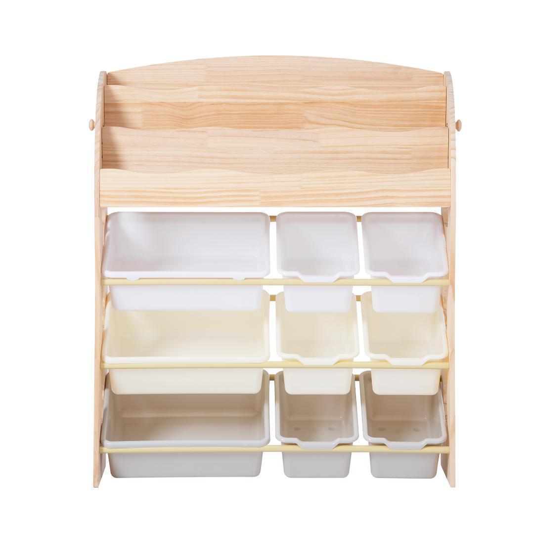 【人気モデルアップグレード】おもちゃ収納ラック 子ども用家具 木製 収納ケース