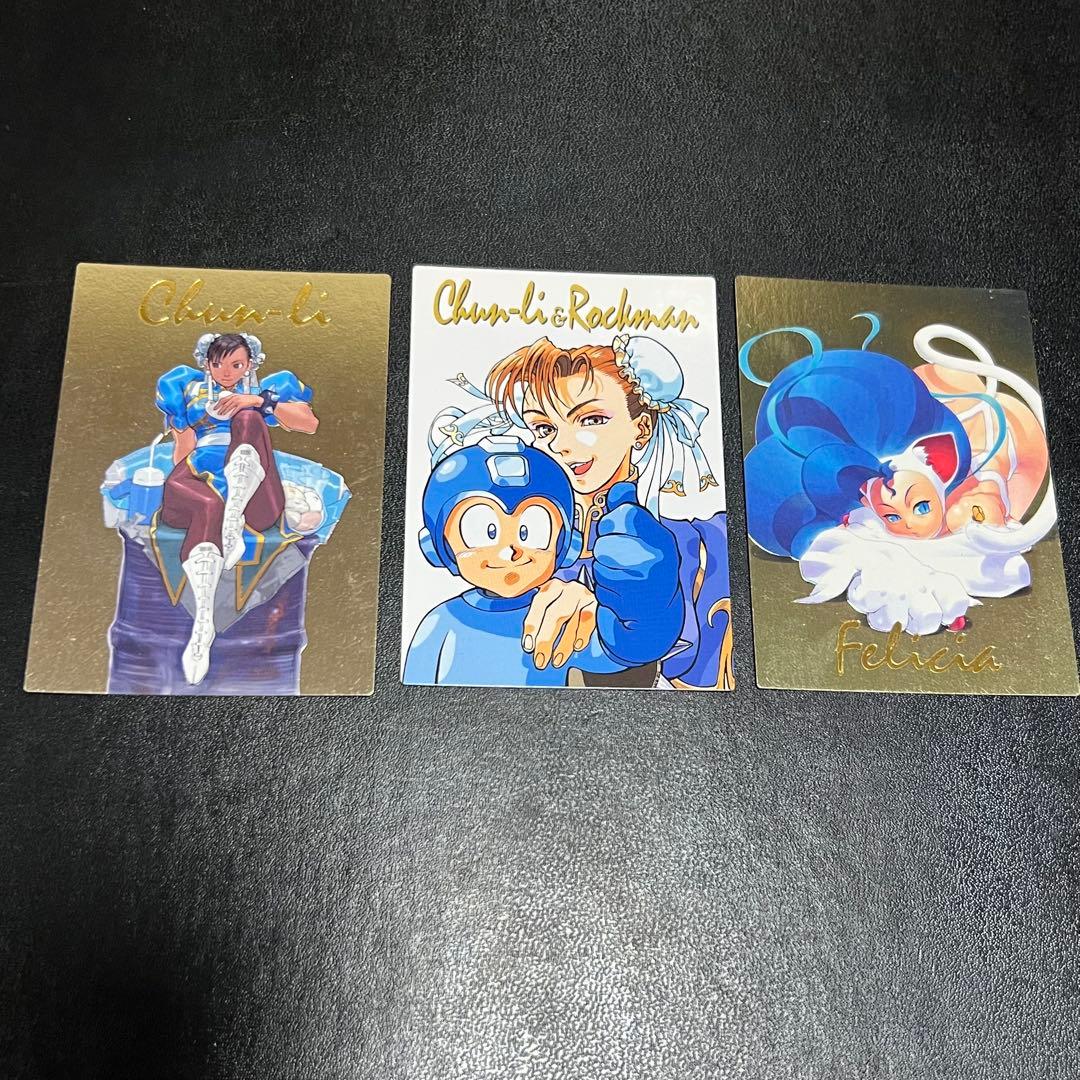 CAPCOM カプコン　カードダス マスターズ　ロックマン　春麗 オールカプコンワールド98 春麗 カードダスマスターズ ストリート