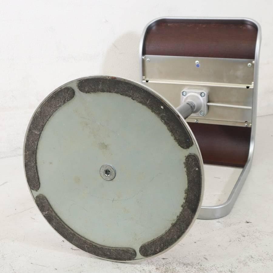 はなこ様6の3ラパルマ レム ハイスツール 板座 オーク突板 ブラウン