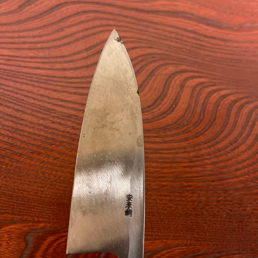 釜浅商店　出刃包丁 安来鋼白紙　150ｍｍ