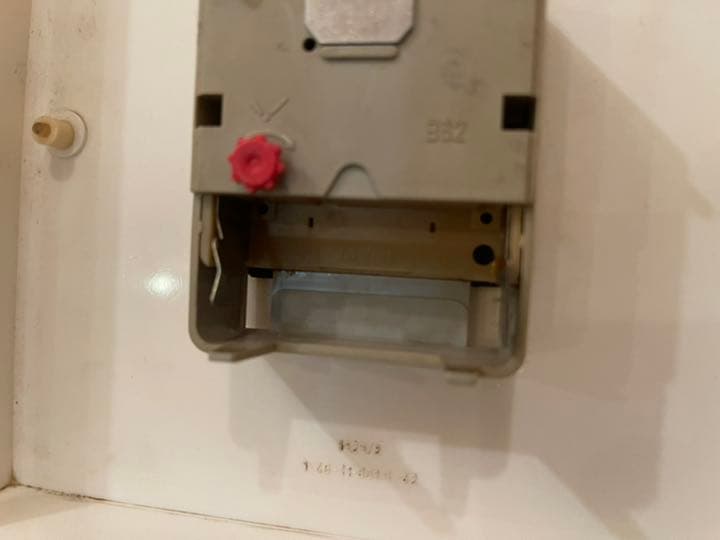 旧東ドイツGDR WEIMAR 壁掛け時計 雪華模様 ビンテージ レトロ