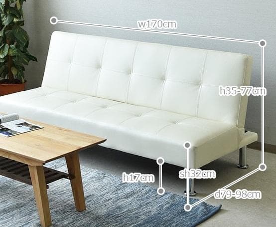 ソフベッド　オシャレ　シンプルかつモダン　【新品】