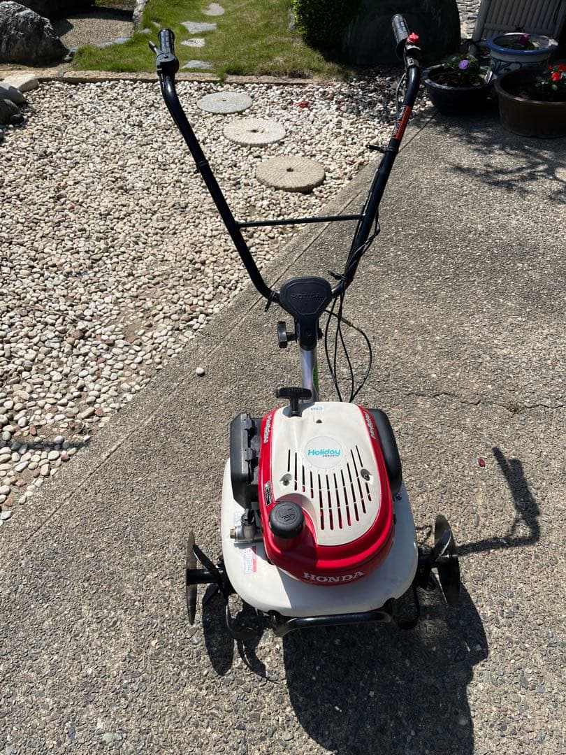 耕運機 管理機ホンダHoliday FH220 整備済 移動輪オプション 送料込