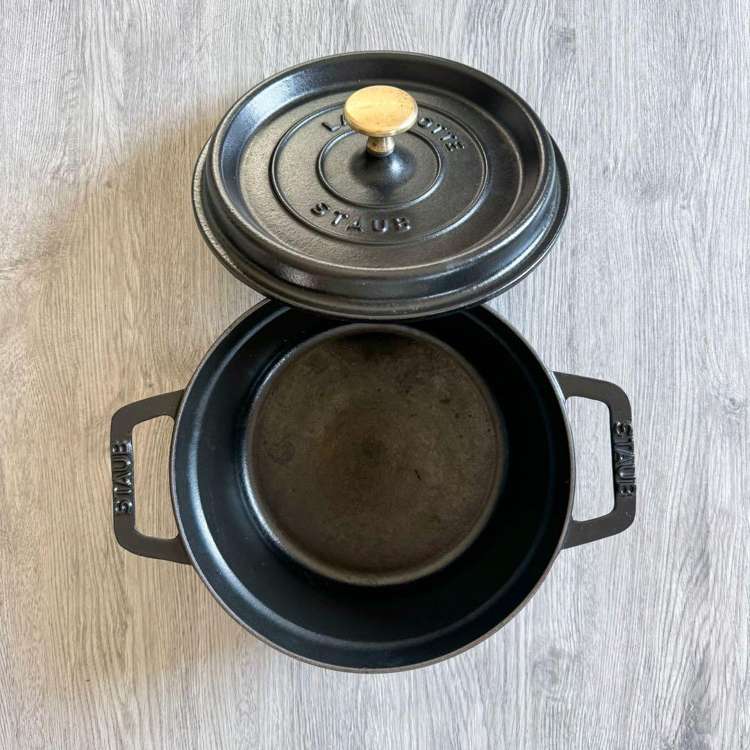 【お得セット】STAUB ストウブ ピコ・ココット 20cm&12.5cm 鍋