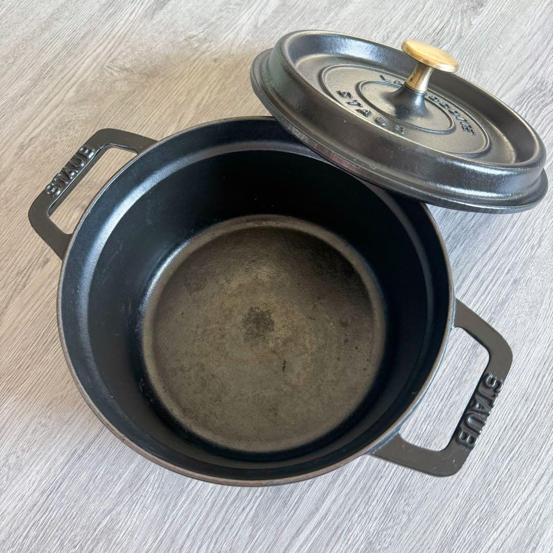 【お得セット】STAUB ストウブ ピコ・ココット 20cm&12.5cm 鍋