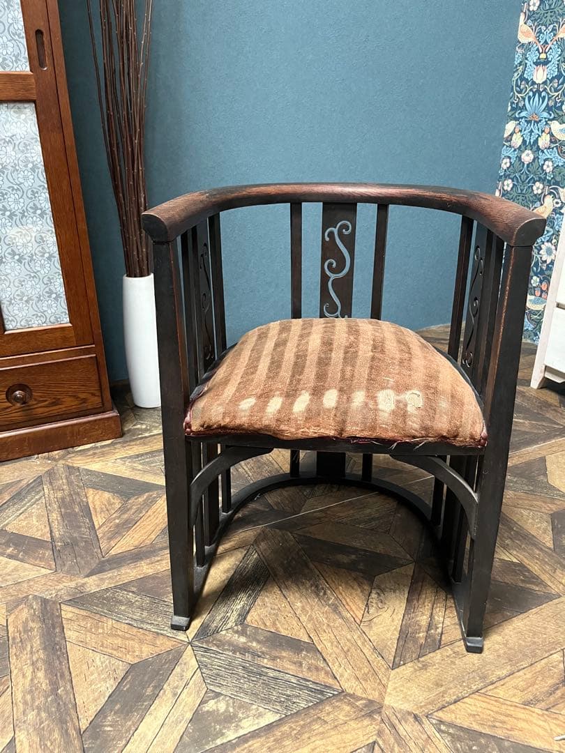 cobu＊馬蹄型椅子 バレルチェア 大正ロマン アンティーク ヴィンテージ