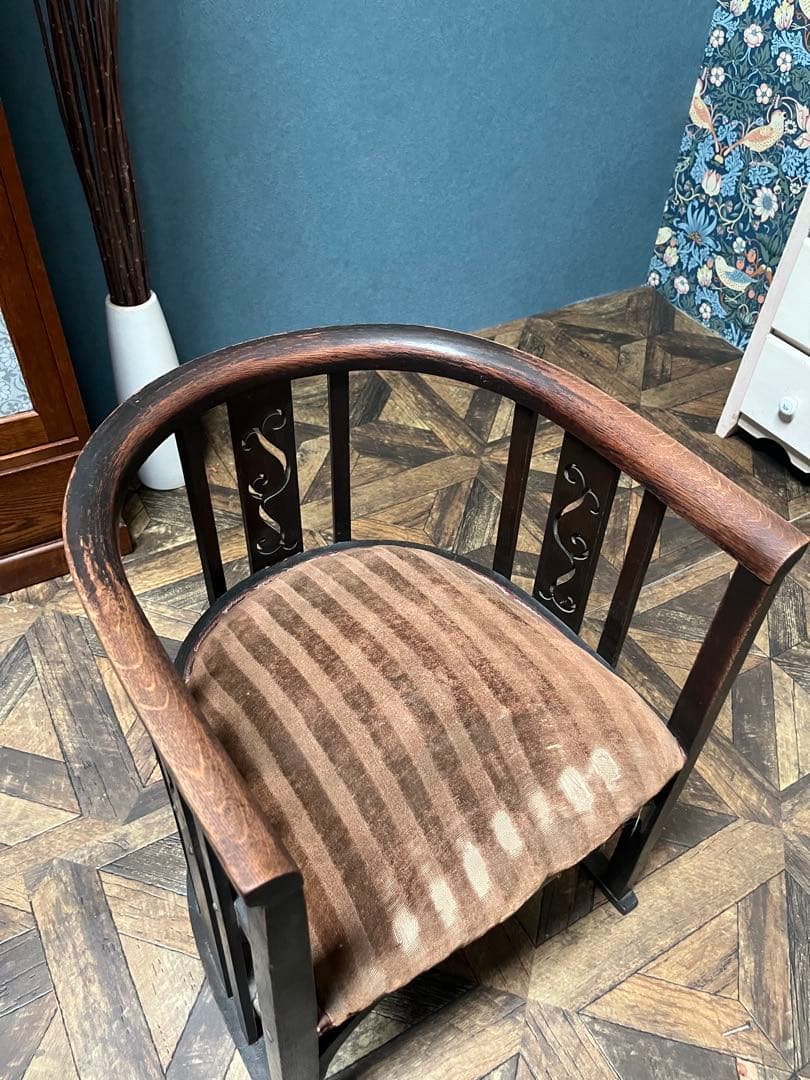 cobu＊馬蹄型椅子 バレルチェア 大正ロマン アンティーク ヴィンテージ