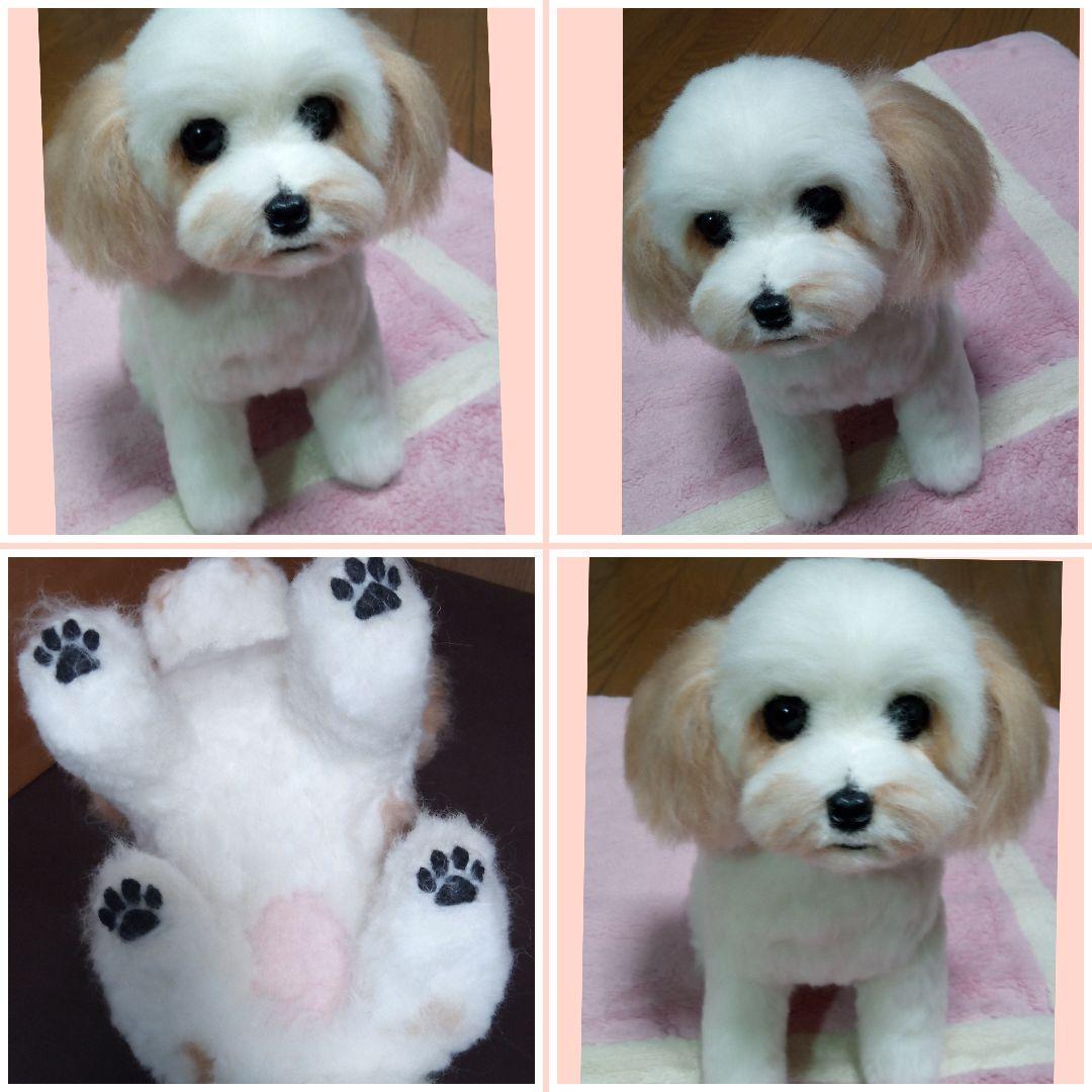 愛犬さんの羊毛フェルトオーダー・茶子様ご確認専用