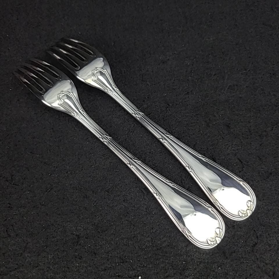 〇美品〇クリストフル　6本　リュバン ナイフ　フォーク　スプーン セット 箱つき