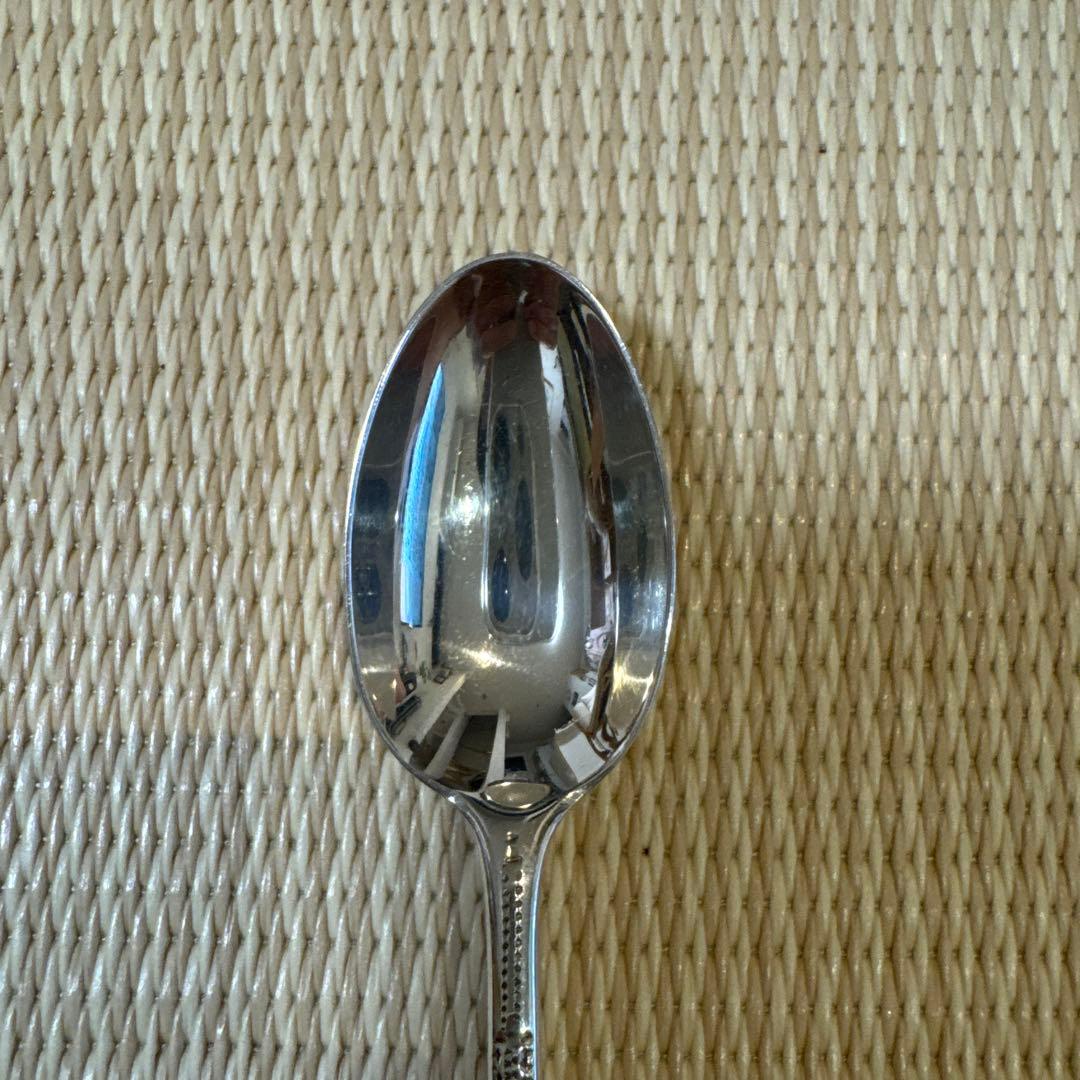 スターリングシルバー英国製　925/1000 純銀スプーン
