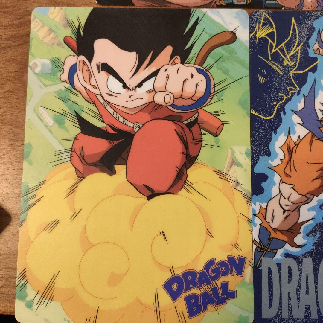 当時物 希少/レア ドラゴンボール/下敷き 3枚セット - メルカリ