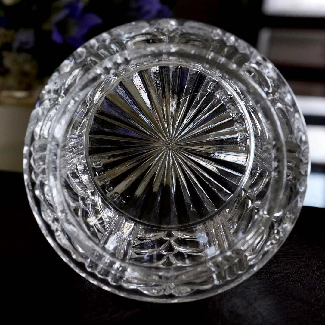 極希少サイズ★美品★オールドバカラ★BACCARAT★ローリエ★小物入れ★レア