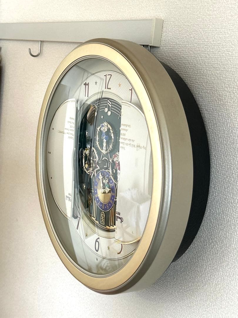 リズム時計　small world からくりカラクリ　4MH754 完動品 美品