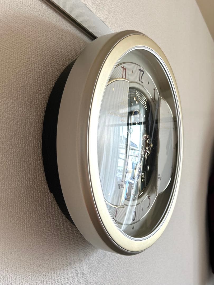 リズム時計　small world からくりカラクリ　4MH754 完動品 美品