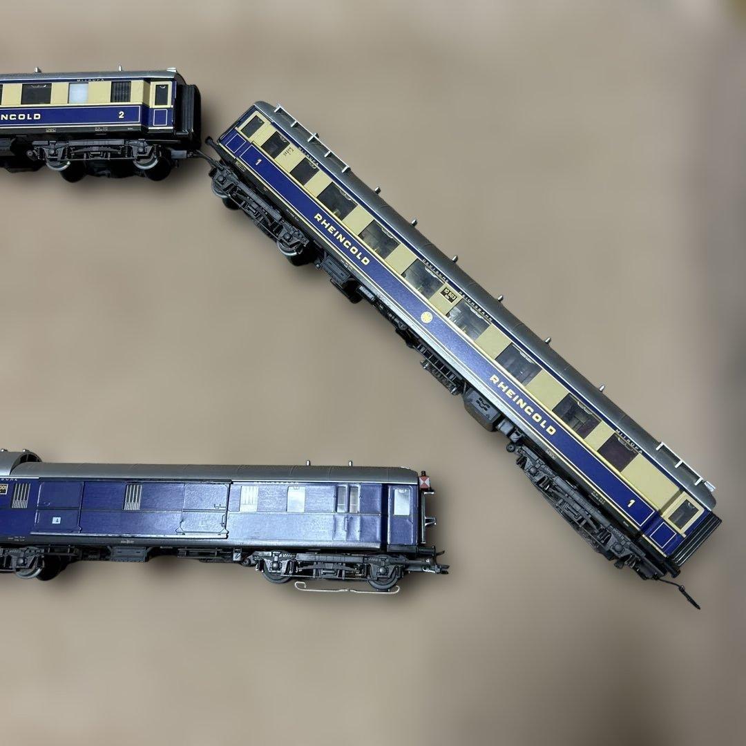 RHEINBOLD HOゲージ鉄道模型セット 5両編成