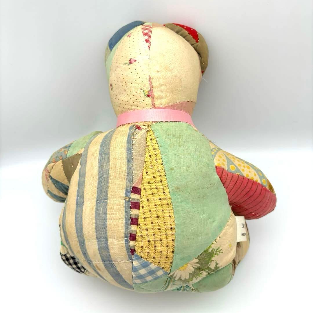 【Vintage】K.A.S.Original クレイジーキルト テディベア